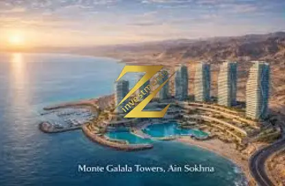 Apartment - 2 Bedrooms - 2 Bathrooms for sale in IL Monte Galala - Al Ain Al Sokhna - Suez