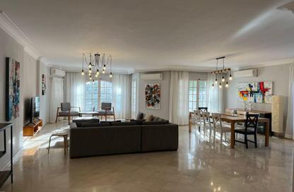 Apartment - 4 Bedrooms - 3 Bathrooms for rent in Sarayat Al Maadi - Hay El Maadi - Cairo