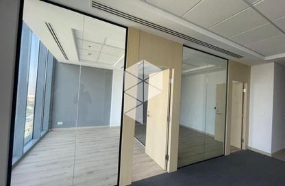 Office Space - Studio - 2 Bathrooms for rent in Cairo Festival City - North Investors Area - New Cairo City - Cairo