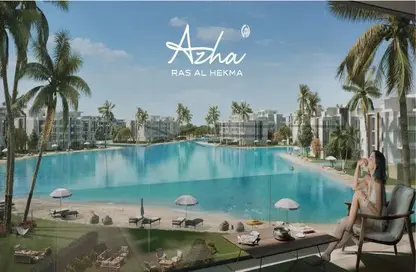 شاليه - 3 غرف نوم - 3 حمامات للبيع في ازها الساحل الشمالي - راس الحكمة - الساحل الشمالي شاليه - 3 غرف نوم - 3 حمامات للبيع في ازها الساحل الشمالي - راس الحكمة - الساحل الشمالي