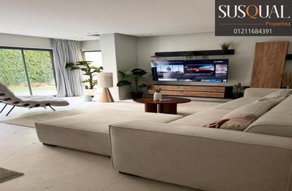 Apartment - 2 Bedrooms - 2 Bathrooms for rent in Lake View Residence - 5th Settlement Compounds - The 5th Settlement - New Cairo City - Cairo