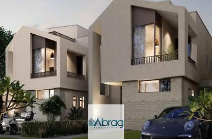 Villa - 4 Bedrooms - 4 Bathrooms for sale in Karmell - New Zayed City - Sheikh Zayed City - Giza Villa - 4 Bedrooms - 4 Bathrooms for sale in Karmell - New Zayed City - Sheikh Zayed City - Giza