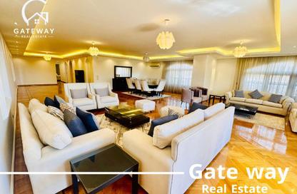 Apartment - 4 Bedrooms - 4 Bathrooms for rent in Sarayat Al Maadi - Hay El Maadi - Cairo