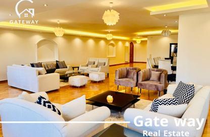 Apartment - 4 Bedrooms - 4 Bathrooms for rent in Sarayat Al Maadi - Hay El Maadi - Cairo