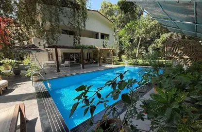 Villa - 5 Bedrooms - 4 Bathrooms for rent in Sarayat Al Maadi - Hay El Maadi - Cairo Villa - 5 Bedrooms - 4 Bathrooms for rent in Sarayat Al Maadi - Hay El Maadi - Cairo