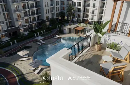 Apartment - Studio - 1 Bathroom for sale in Genista - New Zayed City - Sheikh Zayed City - Giza Apartment - Studio - 1 Bathroom for sale in Genista - New Zayed City - Sheikh Zayed City - Giza