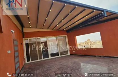 Apartment - 2 Bedrooms - 3 Bathrooms for rent in El Diplomaseen - The 5th Settlement - New Cairo City - Cairo