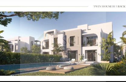 Twin House - 4 Bedrooms - 4 Bathrooms for sale in O West - 6 October Compounds - 6 October City - Giza