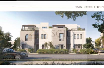 Twin House - 4 Bedrooms - 4 Bathrooms for sale in O West - 6 October Compounds - 6 October City - Giza