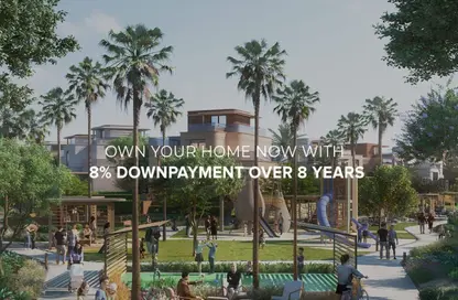 Apartment - 1 Bedroom - 2 Bathrooms for sale in Crescent Walk - 5th Settlement Compounds - The 5th Settlement - New Cairo City - Cairo