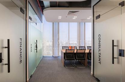Office Space - Studio - 1 Bathroom for rent in Cairo Festival City - North Investors Area - New Cairo City - Cairo