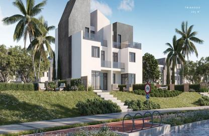 Villa - 3 Bedrooms - 4 Bathrooms for sale in Rivers - New Zayed City - Sheikh Zayed City - Giza