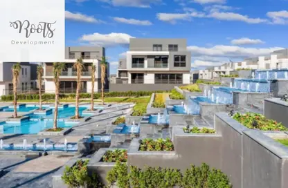 Twin House - 5 Bedrooms - 5 Bathrooms for rent in Patio Al Zahraa - Sheikh Zayed Compounds - Sheikh Zayed City - Giza