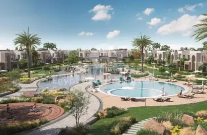 Chalet - 2 Bedrooms - 2 Bathrooms for sale in Makadi Heights - Makadi Orascom Resort - Makadi - Hurghada - Red Sea