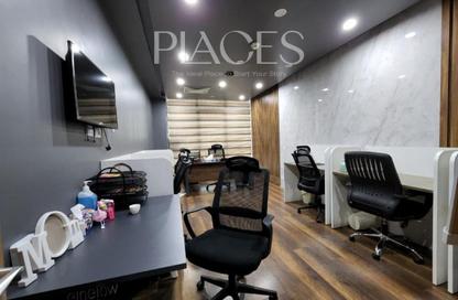 Office Space - 2 Bedrooms - 2 Bathrooms for rent in V90 - North Teseen St. - The 5th Settlement - New Cairo City - Cairo