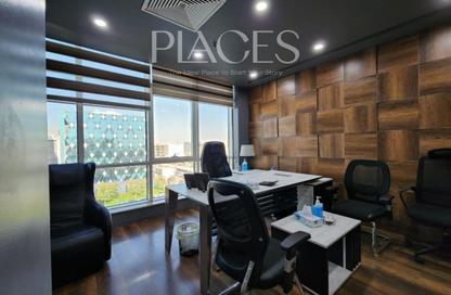 Office Space - 2 Bedrooms - 2 Bathrooms for rent in V90 - North Teseen St. - The 5th Settlement - New Cairo City - Cairo