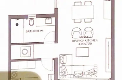 شاليه - غرفة نوم - 2 حمامات للبيع في چون - راس الحكمة - الساحل الشمالي