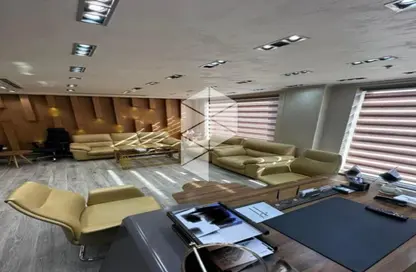 Office Space - 4 Bedrooms - 2 Bathrooms for rent in Bank Center Street - South Teseen St. - The 5th Settlement - New Cairo City - Cairo