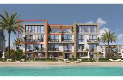 Penthouse - 3 Bedrooms - 2 Bathrooms for sale in Cali Coast - Ras Al Hekma - North Coast Penthouse - 3 Bedrooms - 2 Bathrooms for sale in Cali Coast - Ras Al Hekma - North Coast