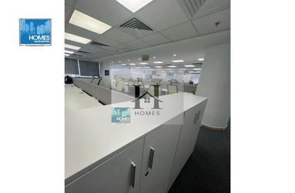Half Floor - Studio - 3 Bathrooms for rent in South Teseen St. - The 5th Settlement - New Cairo City - Cairo