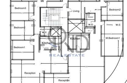Apartment - 6 Bedrooms - 4 Bathrooms for sale in Al Sheikh Hassan Maamoun St. - El Yasmeen 7 - El Yasmeen - New Cairo City - Cairo