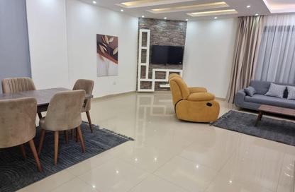 Apartment - 1 Bedroom - 1 Bathroom for rent in American University Housing District - 5th Settlement Compounds - The 5th Settlement - New Cairo City - Cairo