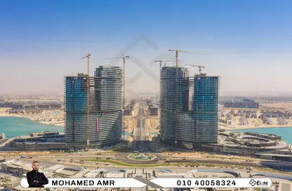 شقة - 1 حمام للبيع في ذا جيت تاورز - مدينة العلمين الجديدة - العلمين - الساحل الشمالي