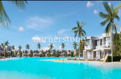 Chalet - 2 Bedrooms - 2 Bathrooms for sale in Azha North - Ras Al Hekma - North Coast