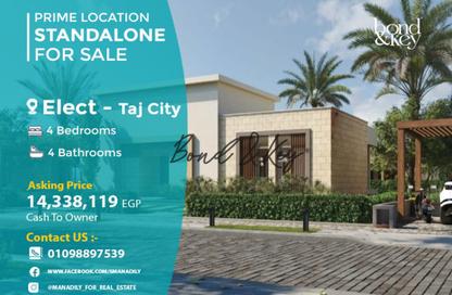 Villa - 4 Bedrooms - 4 Bathrooms for sale in Taj City - 5th Settlement Compounds - The 5th Settlement - New Cairo City - Cairo