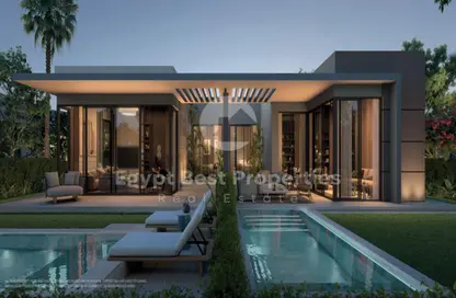 فيلا - 4 غرف نوم - 5 حمامات للبيع في سوان ليك غرب - كمبوندات 6 أكتوبر - مدينة 6 أكتوبر - الجيزة