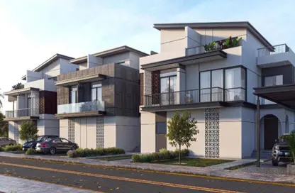 Townhouse - 4 Bedrooms - 3 Bathrooms for sale in The 8 - New Zayed City - Sheikh Zayed City - Giza