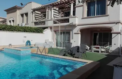 Townhouse - 5 Bedrooms - 5 Bathrooms for sale in Meadows Park - Sheikh Zayed Compounds - Sheikh Zayed City - Giza