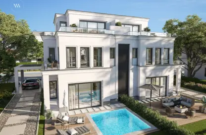 تاون هاوس - 3 غرف نوم - 3 حمامات للبيع في نايا ويست - كمبوندات الشيخ زايد - الشيخ زايد - الجيزة