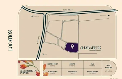 Apartment - 3 Bedrooms - 3 Bathrooms for sale in Shababeek compound - New Cairo City - Cairo