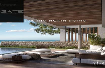 Chalet - 2 Bedrooms - 3 Bathrooms for sale in Azha North - Ras Al Hekma - North Coast