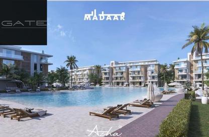 Chalet - 2 Bedrooms - 3 Bathrooms for sale in Azha North - Ras Al Hekma - North Coast