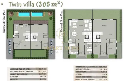 أي فيلا - 3 غرف نوم - 5 حمامات للبيع في مونتانيا بارك - مدينة زايد الجديدة - الشيخ زايد - الجيزة