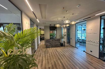 Office Space - Studio - 3 Bathrooms for rent in Bank Center Street - South Teseen St. - The 5th Settlement - New Cairo City - Cairo