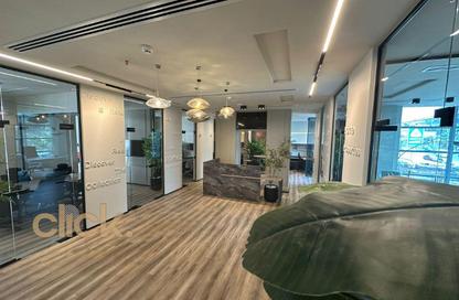 Office Space - Studio - 3 Bathrooms for rent in Bank Center Street - South Teseen St. - The 5th Settlement - New Cairo City - Cairo