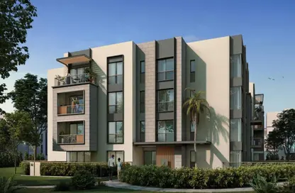 Apartment - 2 Bedrooms - 2 Bathrooms for sale in Palm Hills October - Cairo Alexandria Desert Road - 6 October City - Giza