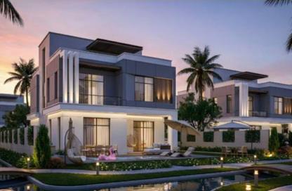 Townhouse - 3 Bedrooms - 4 Bathrooms for sale in Hood 10 Side St. - Green Belt - 6 October City - Giza