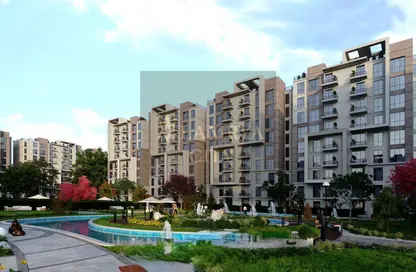 شقة - 2 غرف نوم - 2 حمامات للبيع في قماري - R8 - العاصمة الإدارية الجديدة - القاهرة