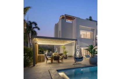 Villa - 5 Bedrooms - 5 Bathrooms for rent in Lake View - 5th Settlement Compounds - The 5th Settlement - New Cairo City - Cairo
