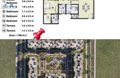 Apartment - 3 Bedrooms - 3 Bathrooms for sale in Al Obour Road - Obour Market - Obour City - Qalyubia