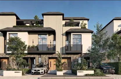 Townhouse - 4 Bedrooms - 4 Bathrooms for sale in Diplo East - New Capital City - Cairo Townhouse - 4 Bedrooms - 4 Bathrooms for sale in Diplo East - New Capital City - Cairo