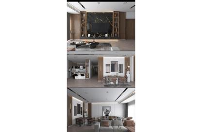 Apartment - 3 Bedrooms - 4 Bathrooms for rent in Lake View Residence - 5th Settlement Compounds - The 5th Settlement - New Cairo City - Cairo