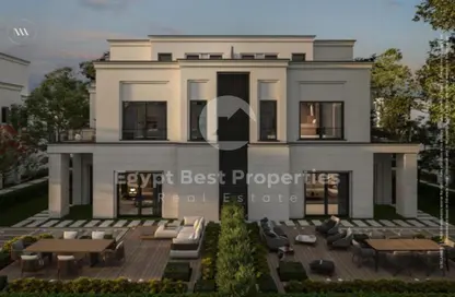 Twin House - 4 Bedrooms - 4 Bathrooms for sale in Naia West - Sheikh Zayed Compounds - Sheikh Zayed City - Giza