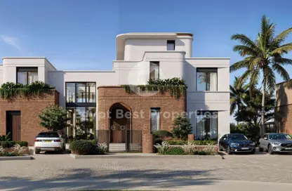 Twin House - 5 Bedrooms - 6 Bathrooms for sale in District 5 - 5th Settlement Compounds - The 5th Settlement - New Cairo City - Cairo