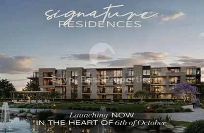 Apartment - 2 Bedrooms - 2 Bathrooms for sale in Palm Hills Golf Extension - Al Wahat Road - 6 October City - Giza