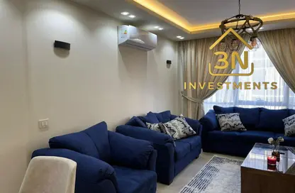Apartment - 2 Bedrooms - 2 Bathrooms for rent in Galleria Moon Valley - South Investors Area - New Cairo City - Cairo